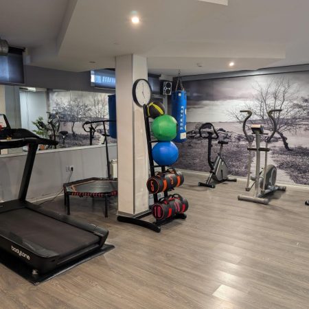 Gimnasio de la Clínica Pérez Espinosa